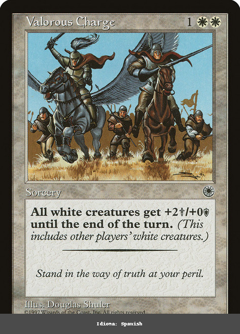 Valorous Charge - Regular - Spanish