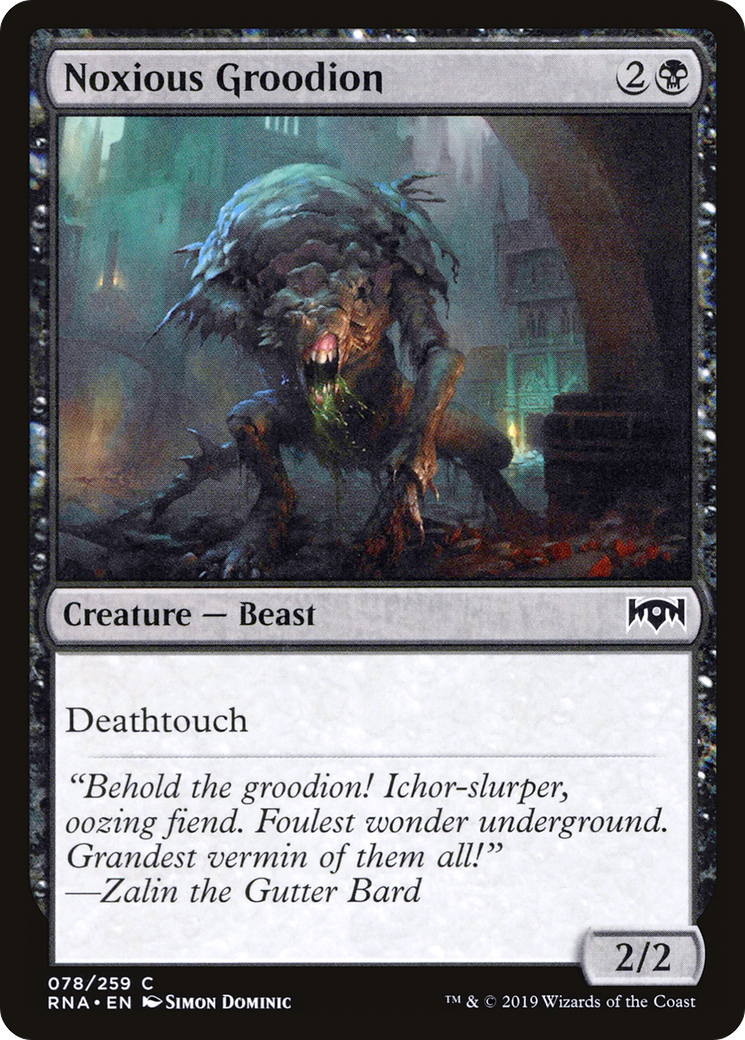Noxious Groodion Foil