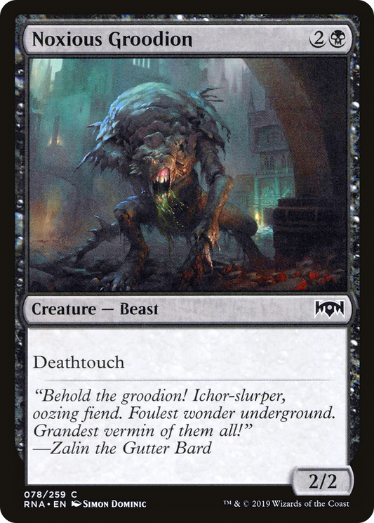 Noxious Groodion Foil