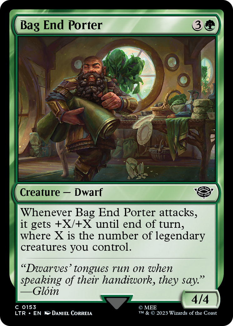 Bag End Porter Foil