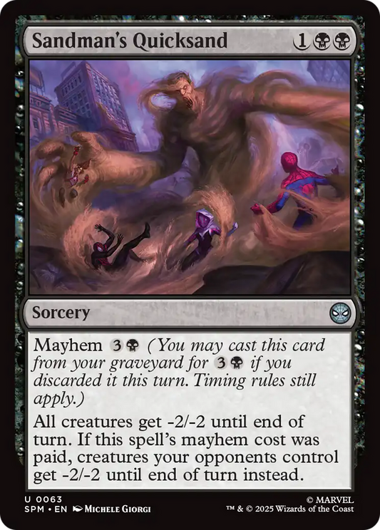 Sandman's Quicksand Foil