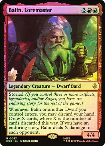 Balin, Loremaster Foil