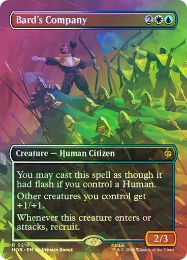 Bard's Company (Borderless) Foil
