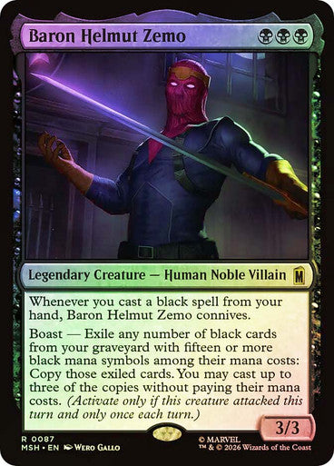 Baron Helmut Zemo Foil