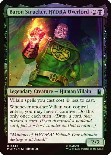 Baron Strucker, HYDRA Overlord Surge Foil