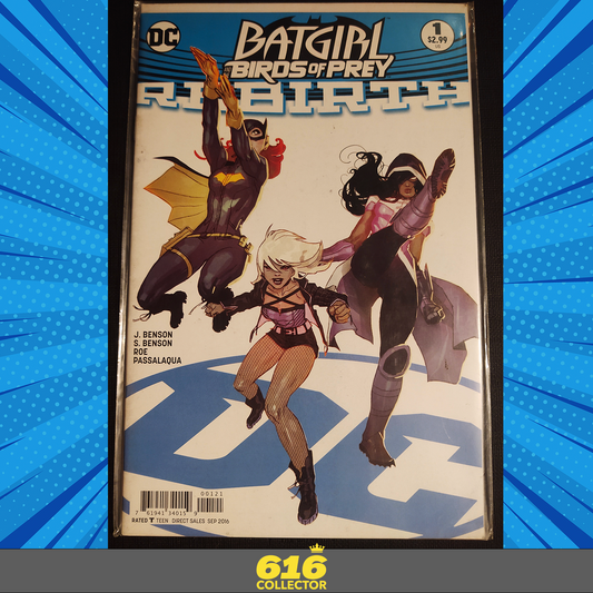 Batgirl & the Birds of Prey: Rebirth Variant Cover