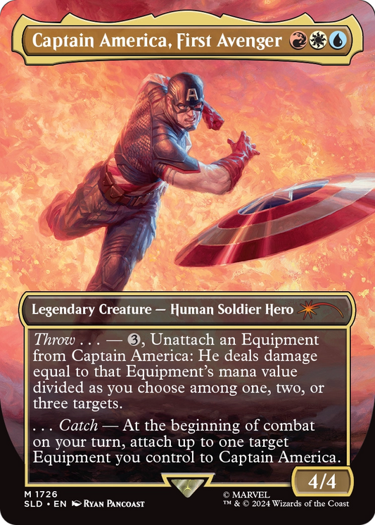 Captain America, First Avenger Foil