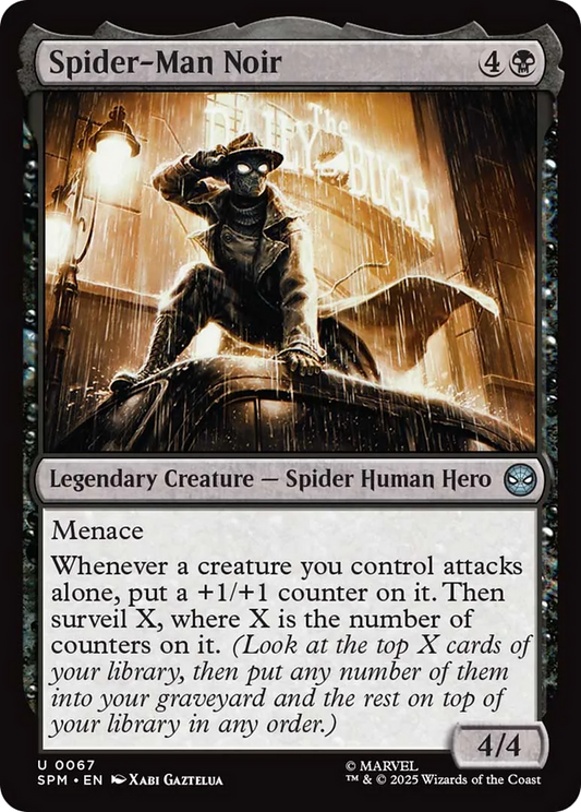 Spider-Man Noir Foil