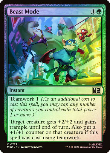 Beast Mode Foil