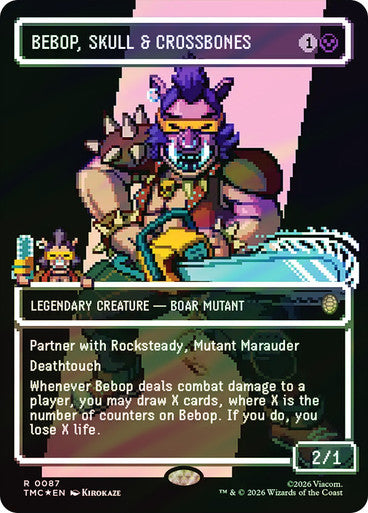 Bebop, Skull & Crossbones (Showcase) Surge Foil