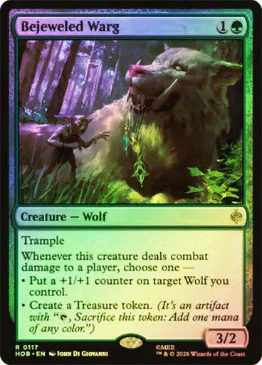 Bejeweled Warg Foil