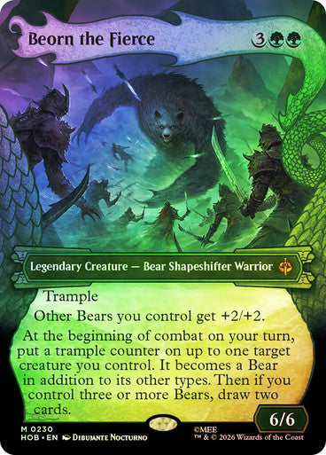 Beorn the Fierce (Showcase) Foil