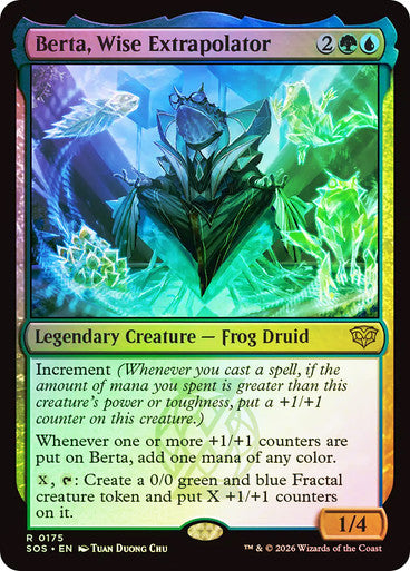 Berta, Wise Extrapolator Foil