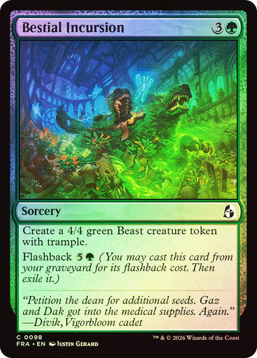 Bestial Incursion Foil