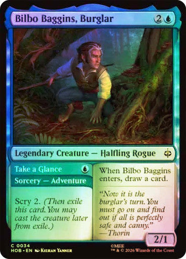Bilbo Baggins, Burglar // Take a Glance Foil