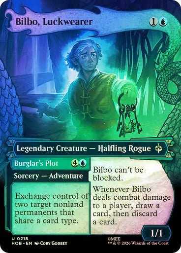 Bilbo, Luckwearer // Burglar's Plot (Showcase) Foil