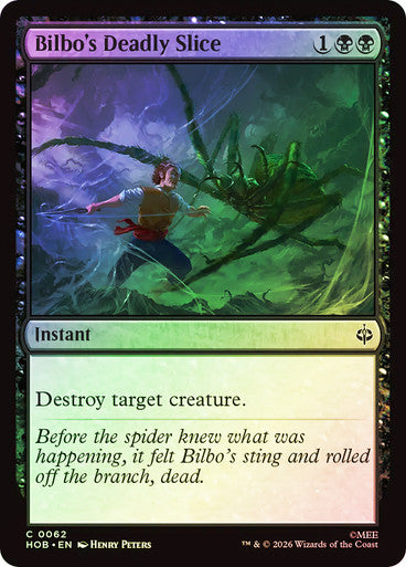 Bilbo's Deadly Slice Foil