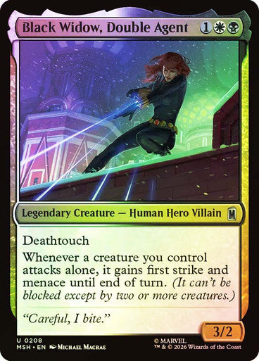 Black Widow, Double Agent Foil