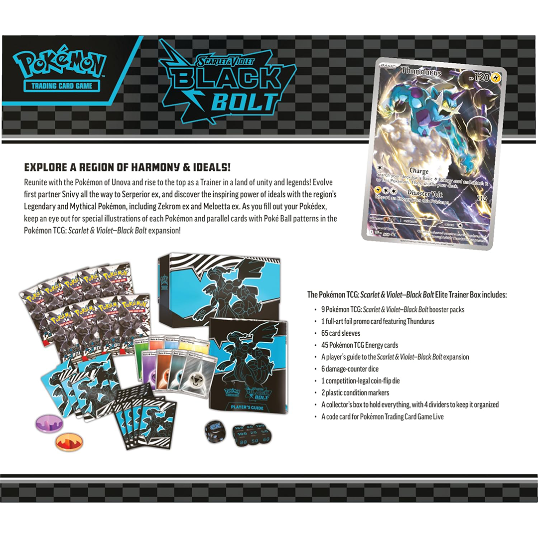 SCARLET & VIOLET BLACK BOLT ETB