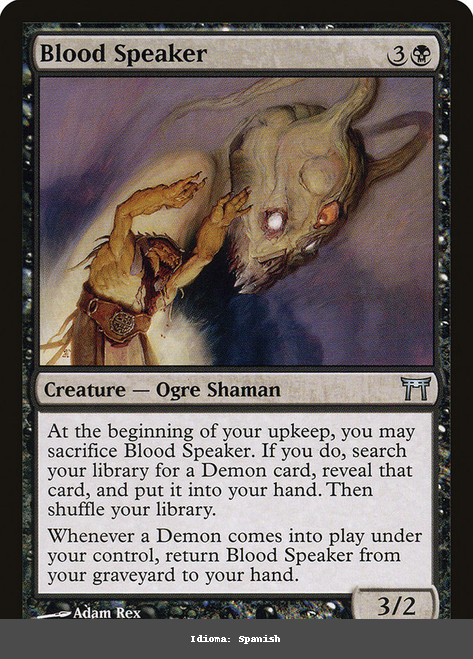 Blood Speaker - Spanish