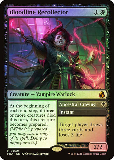 Bloodline Recollector // Ancestral Craving Foil