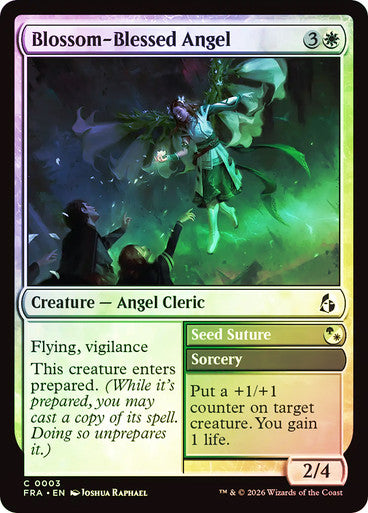 Blossom-Blessed Angel // Seed Suture Foil