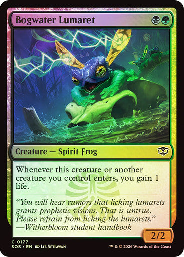 Bogwater Lumaret Foil