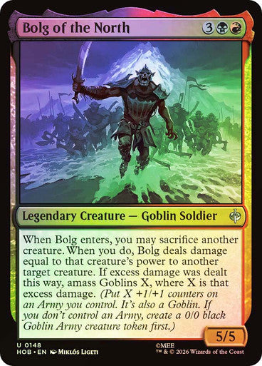 Bolg of the North Foil