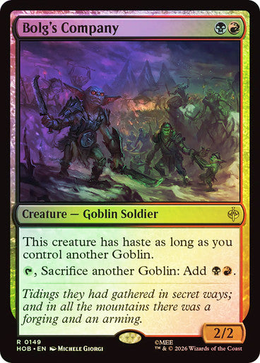 Bolg's Company Foil