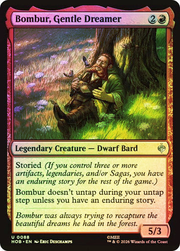 Bombur, Gentle Dreamer Foil