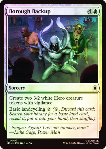 Borough Backup Foil