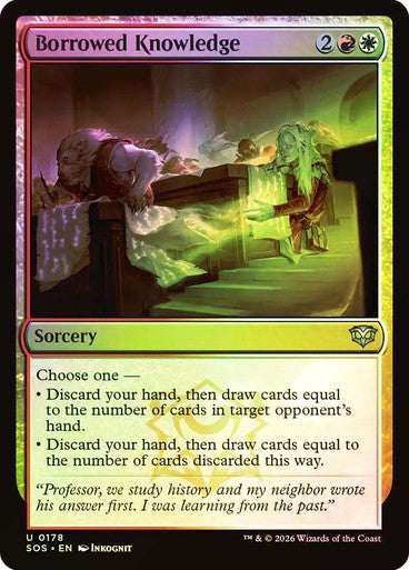 Borrowed Knowledge Foil