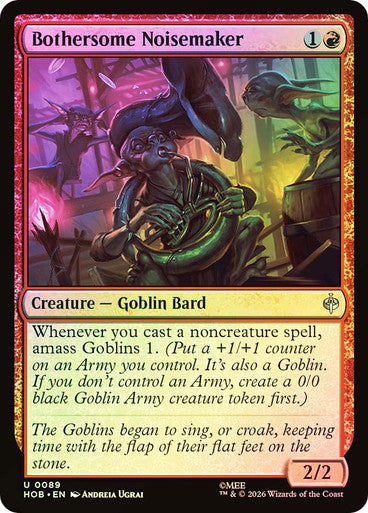 Bothersome Noisemaker Foil