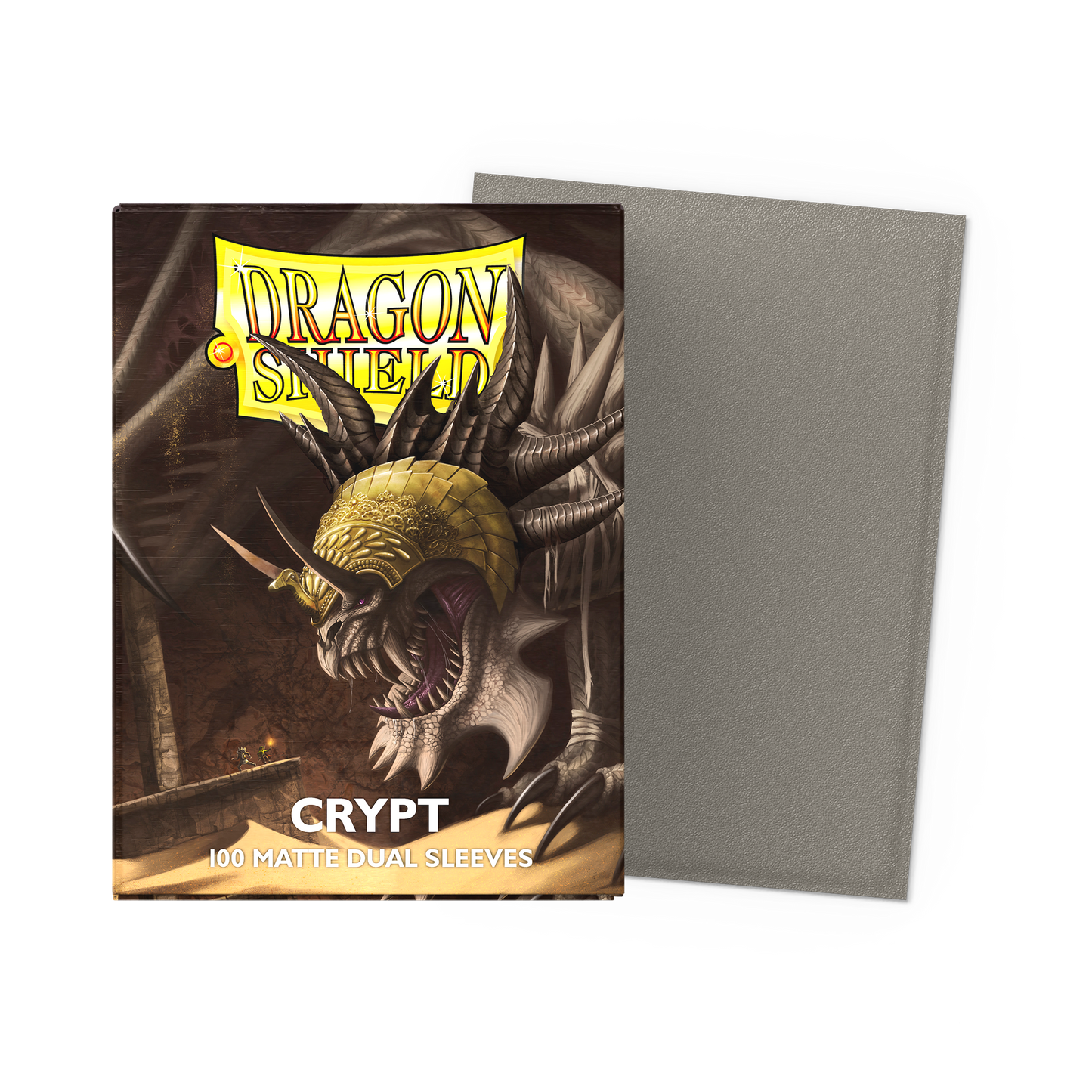 100 Micas Dragon Shield Crypt - Matte Dual Sleeves - Standard Size (Copia)