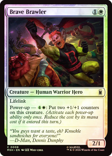 Brave Brawler Foil