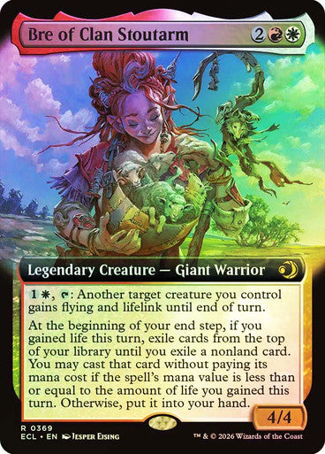 Bre of Clan Stoutarm (Extended Art) Foil
