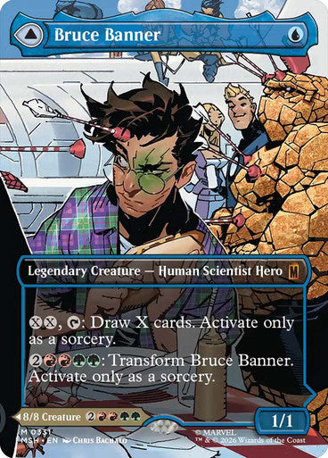 Bruce Banner // The Incredible Hulk (Borderless)