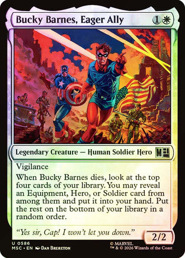 Bucky Barnes, Eager Ally Foil