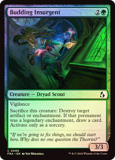 Budding Insurgent Foil