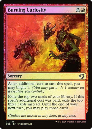 Burning Curiosity (Default) Foil