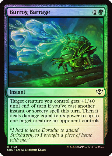 Burrog Barrage Foil