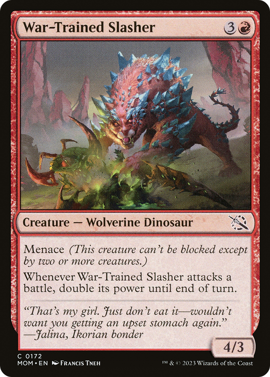 War-Trained Slasher Foil