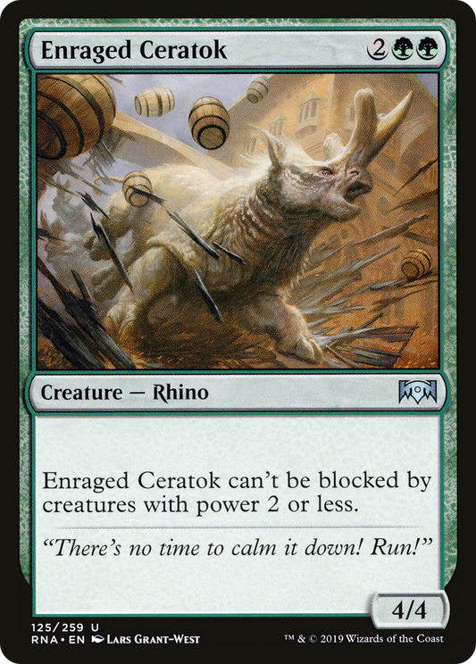 Enraged Ceratok Foil