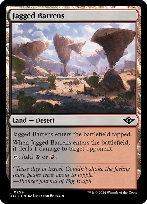Jagged Barrens - Regular