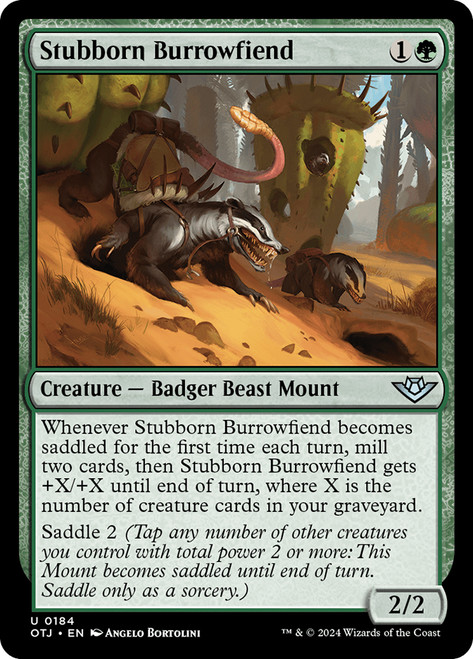 Stubborn Burrowfiend - Regular