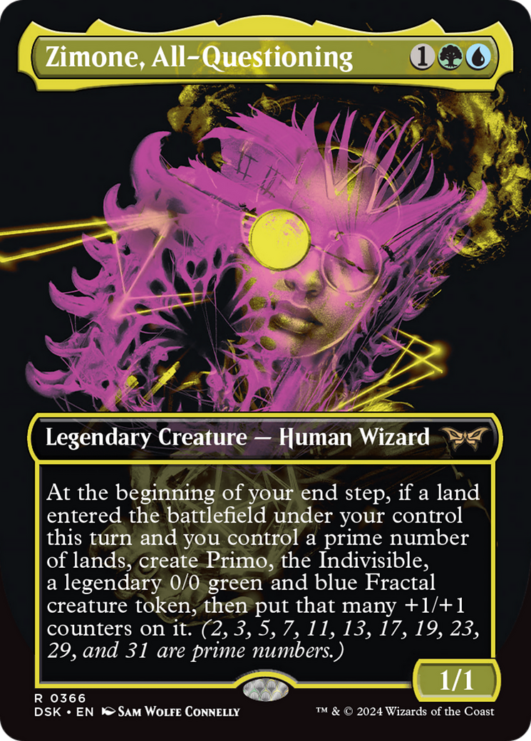 Zimone, All-Questioning (Borderless)