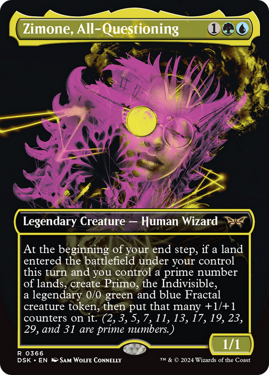 Zimone, All-Questioning (Borderless)