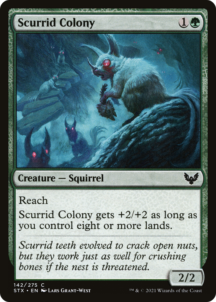 Scurrid Colony Foil
