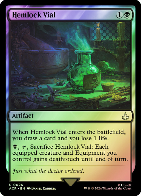 Hemlock Vial - Regular