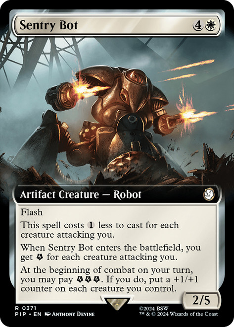 Sentry Bot - (Extended Art)